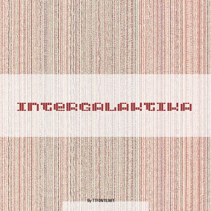Intergalaktika example