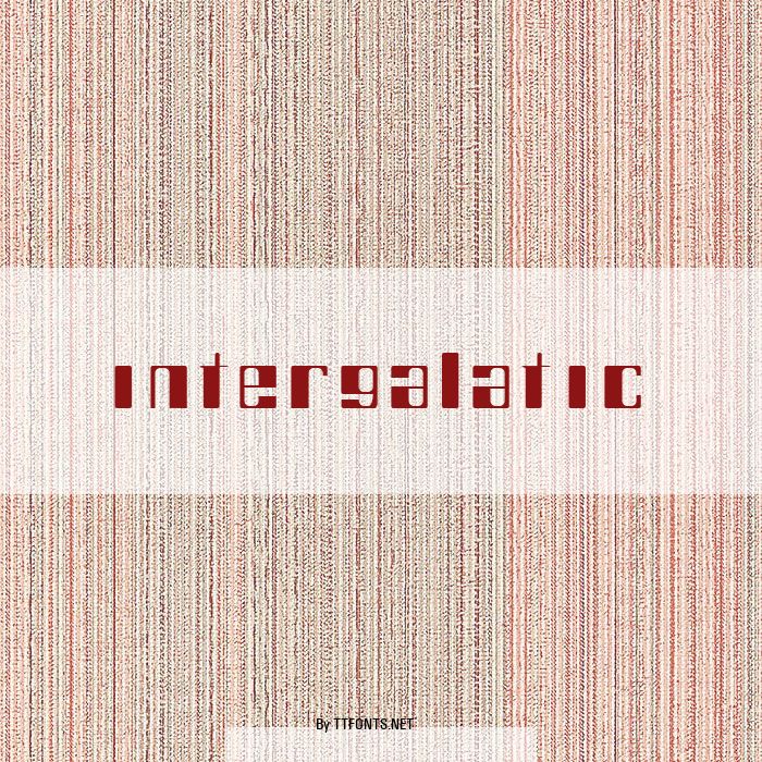 intergalatic example