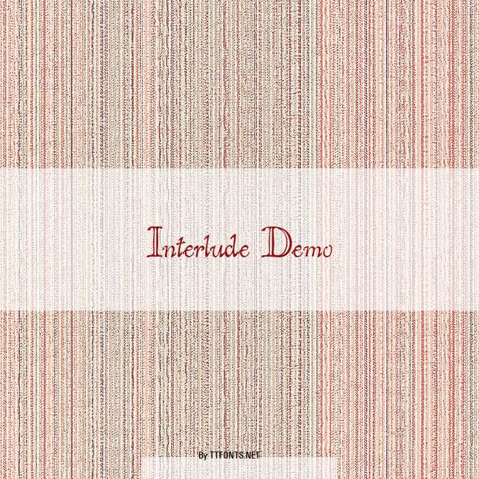 Interlude Demo example