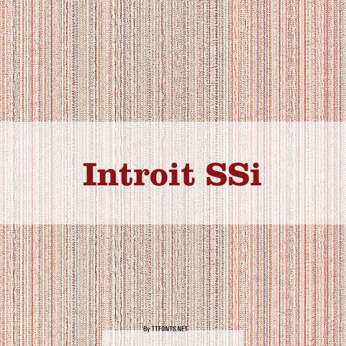 Introit SSi example