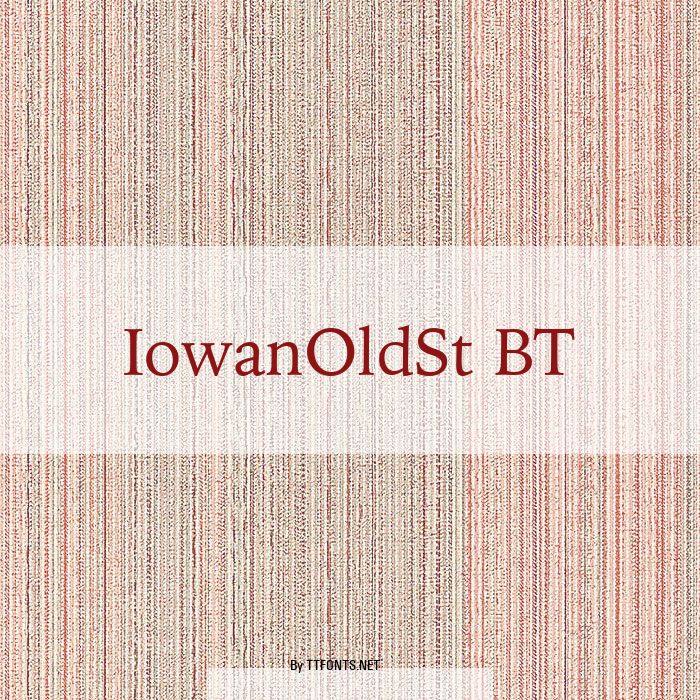 IowanOldSt BT example