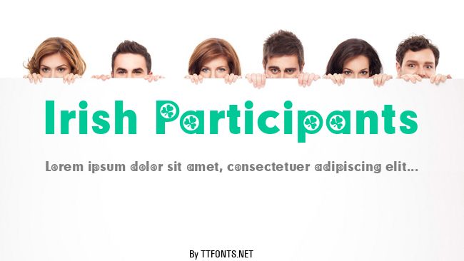 Irish Participants example