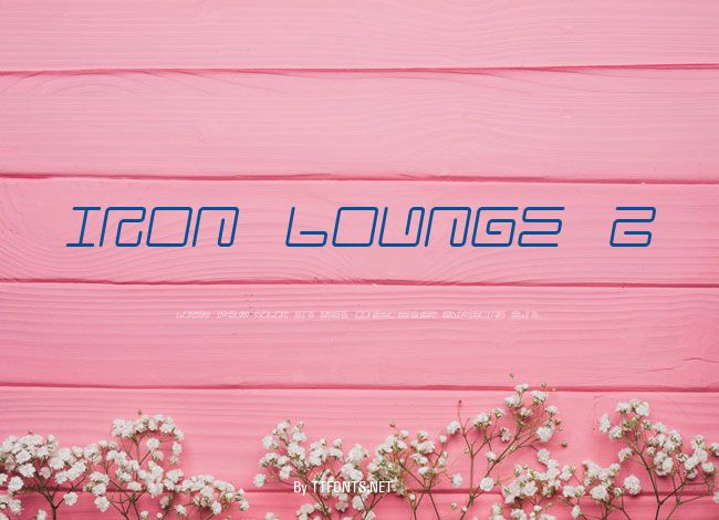 Iron Lounge 2 example