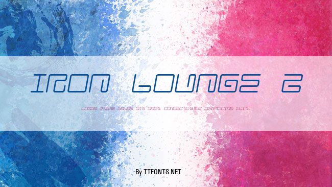 Iron Lounge 2 example