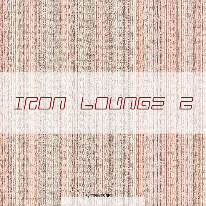 Iron Lounge 2 example