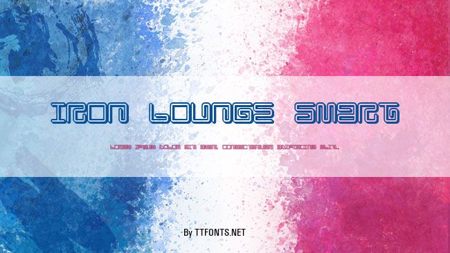 Iron Lounge Smart example