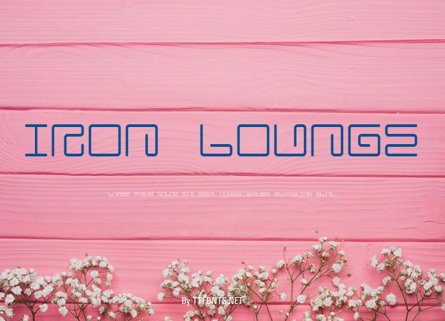 Iron Lounge example