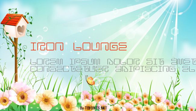 Iron Lounge example
