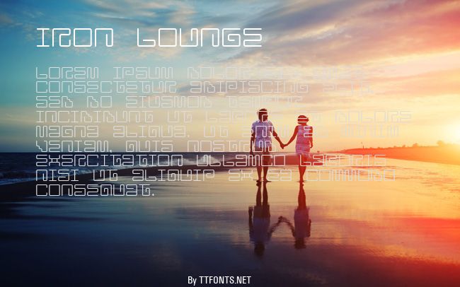 Iron Lounge example