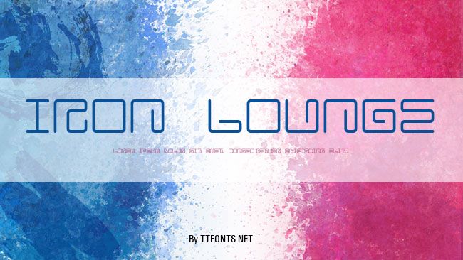 Iron Lounge example