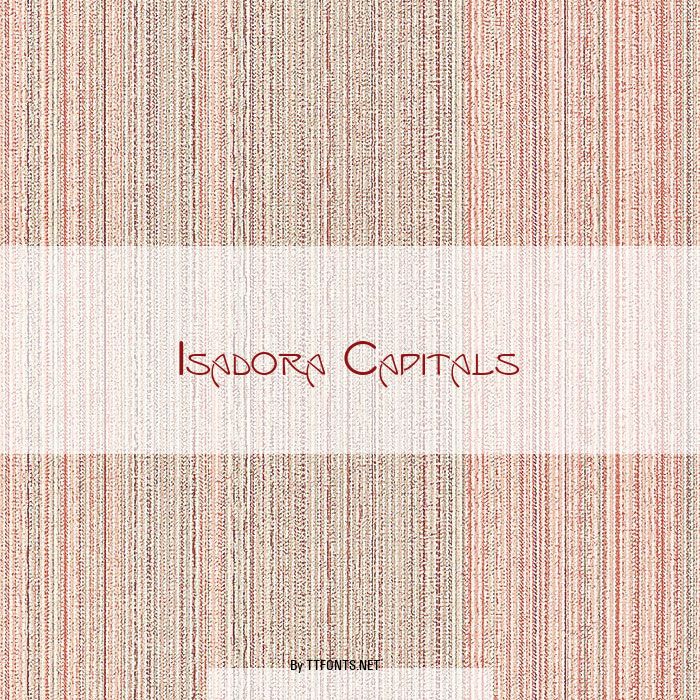 Isadora Capitals example