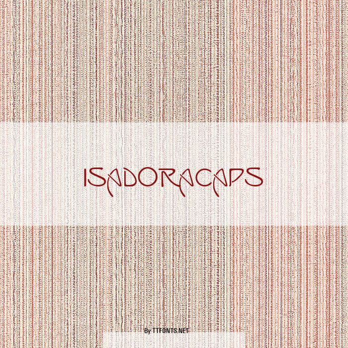 IsadoraCaps example