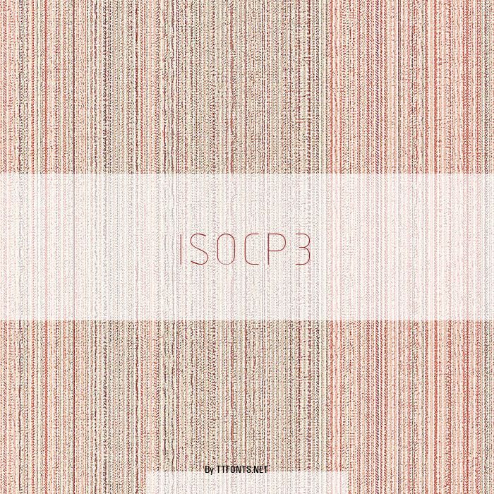 ISOCP3 example