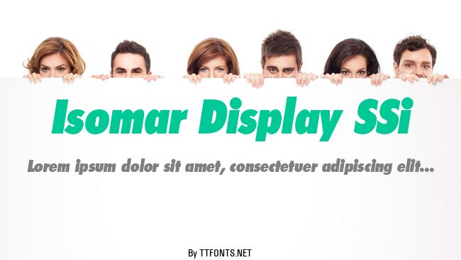 Isomar Display SSi example