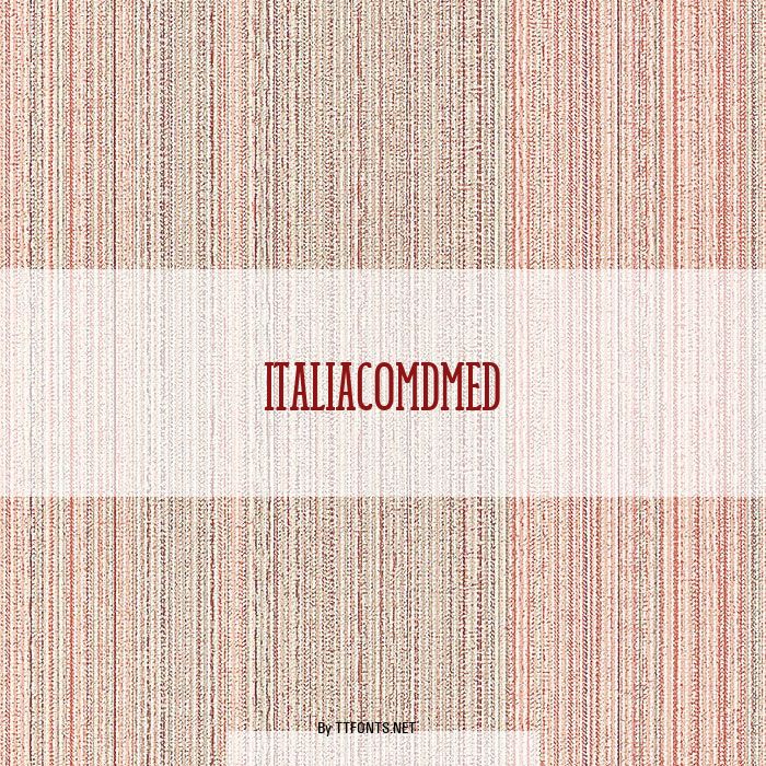 ItaliaComDMed example