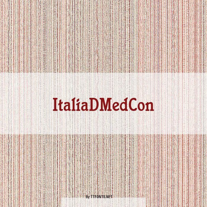 ItaliaDMedCon example