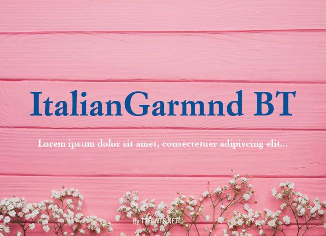 ItalianGarmnd BT example