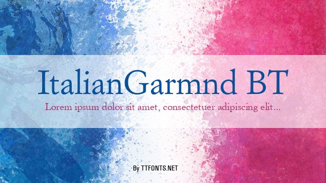 ItalianGarmnd BT example