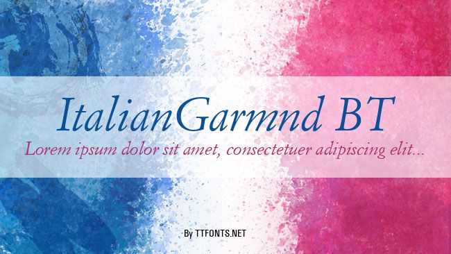 ItalianGarmnd BT example
