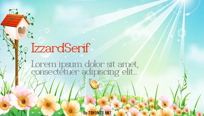 IzzardSerif example