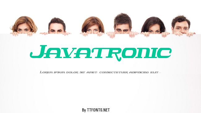 Javatronic example