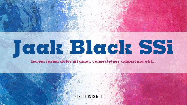 Jaak Black SSi example