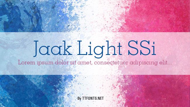 Jaak Light SSi example