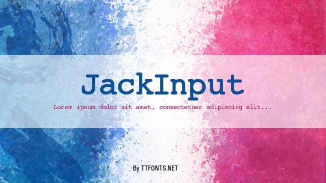 JackInput example