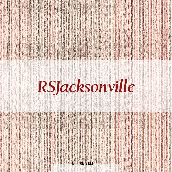 RSJacksonville example