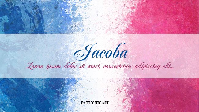 Jacoba example