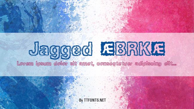 Jagged (BRK) example