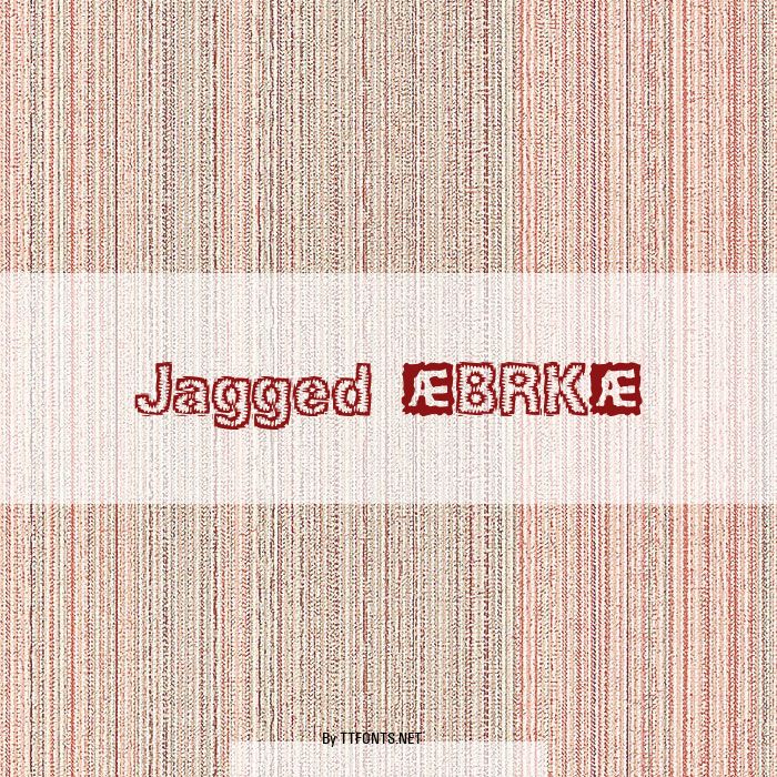 Jagged (BRK) example