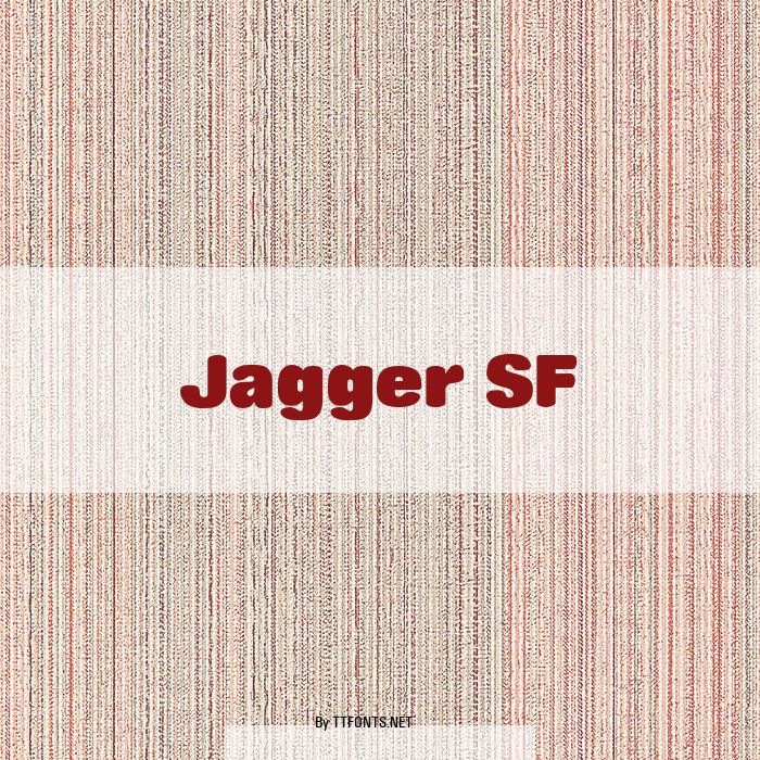 Jagger SF example