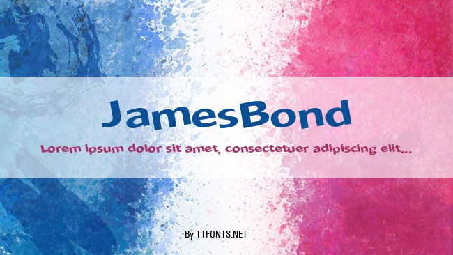 JamesBond example
