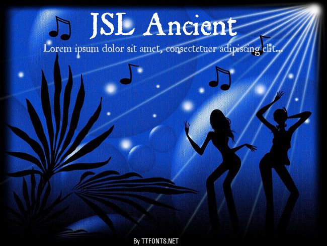 JSL Ancient example