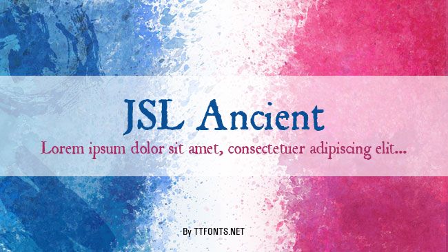 JSL Ancient example