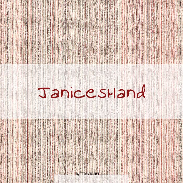 JanicesHand example