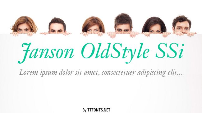 Janson OldStyle SSi example