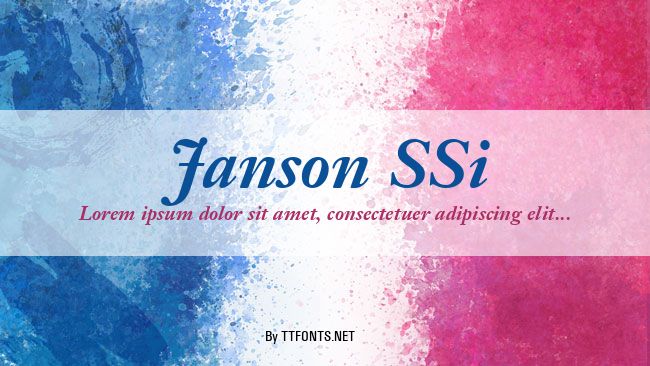 Janson SSi example