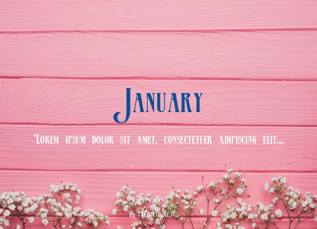 January example