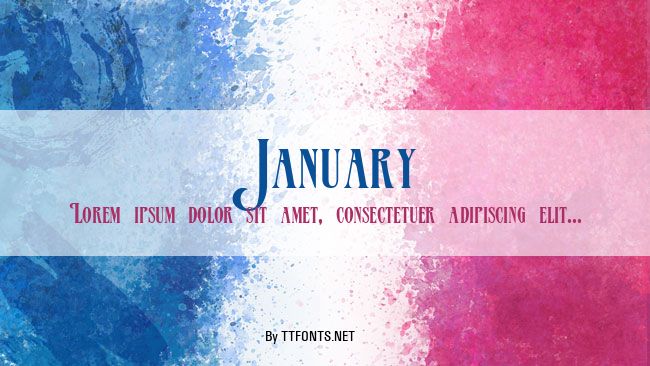 January example