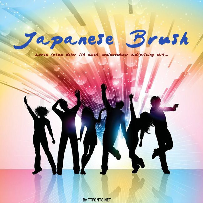 Japanese Brush example