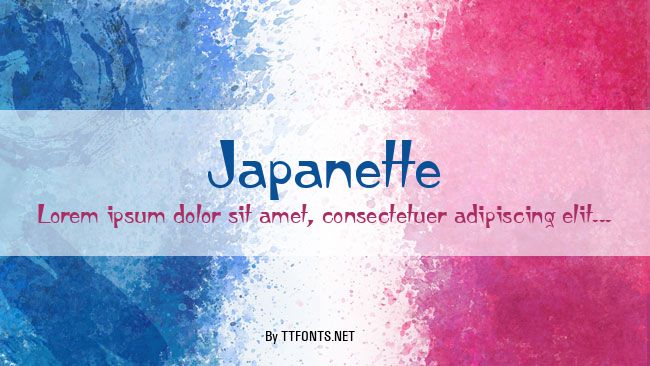 Japanette example