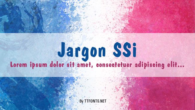 Jargon SSi example
