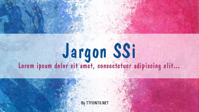 Jargon SSi example