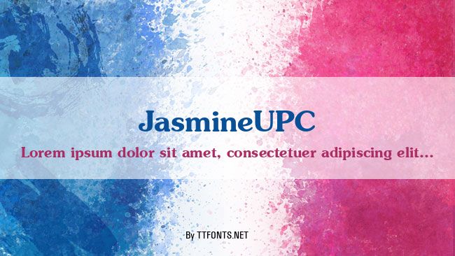 JasmineUPC example