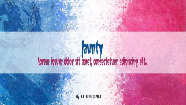 Jaunty example