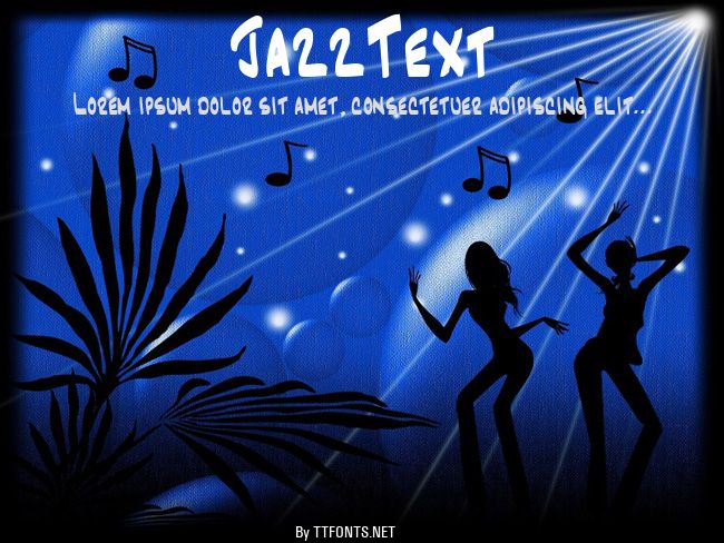 JazzText example