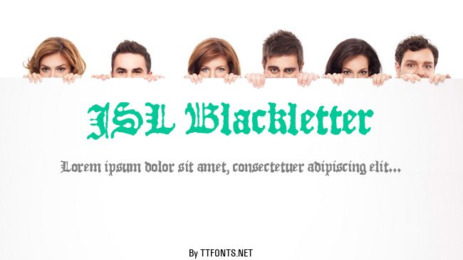 JSL Blackletter example