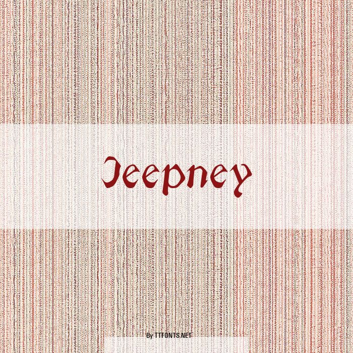 Jeepney example
